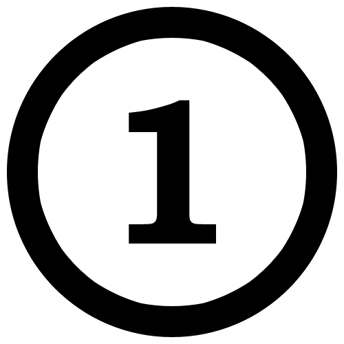 One